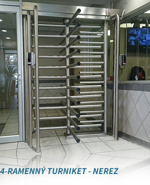 4 ramenny turniket nerez