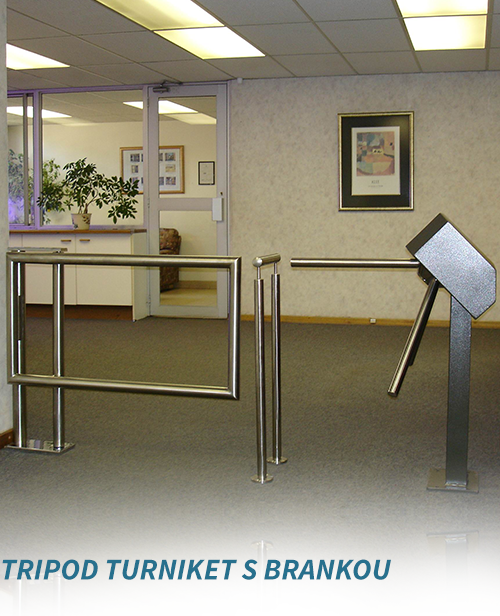tripod turniket s brankou