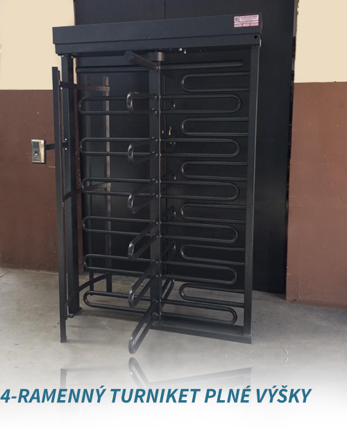 4 ramenny turniket plne vysky