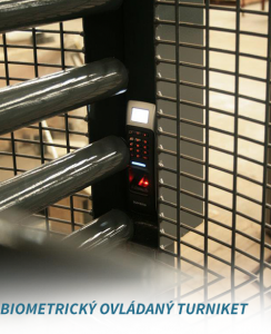 biometricky ovladany turniket